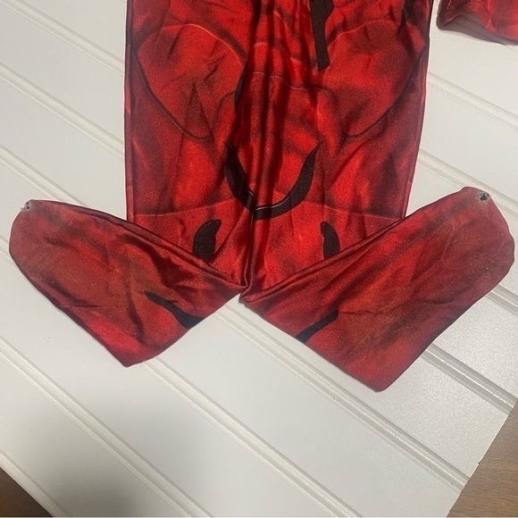 Spider-Man Costume Unisex Jumpsuit Halloween Size S 5/6 years - Picture 5 of 9